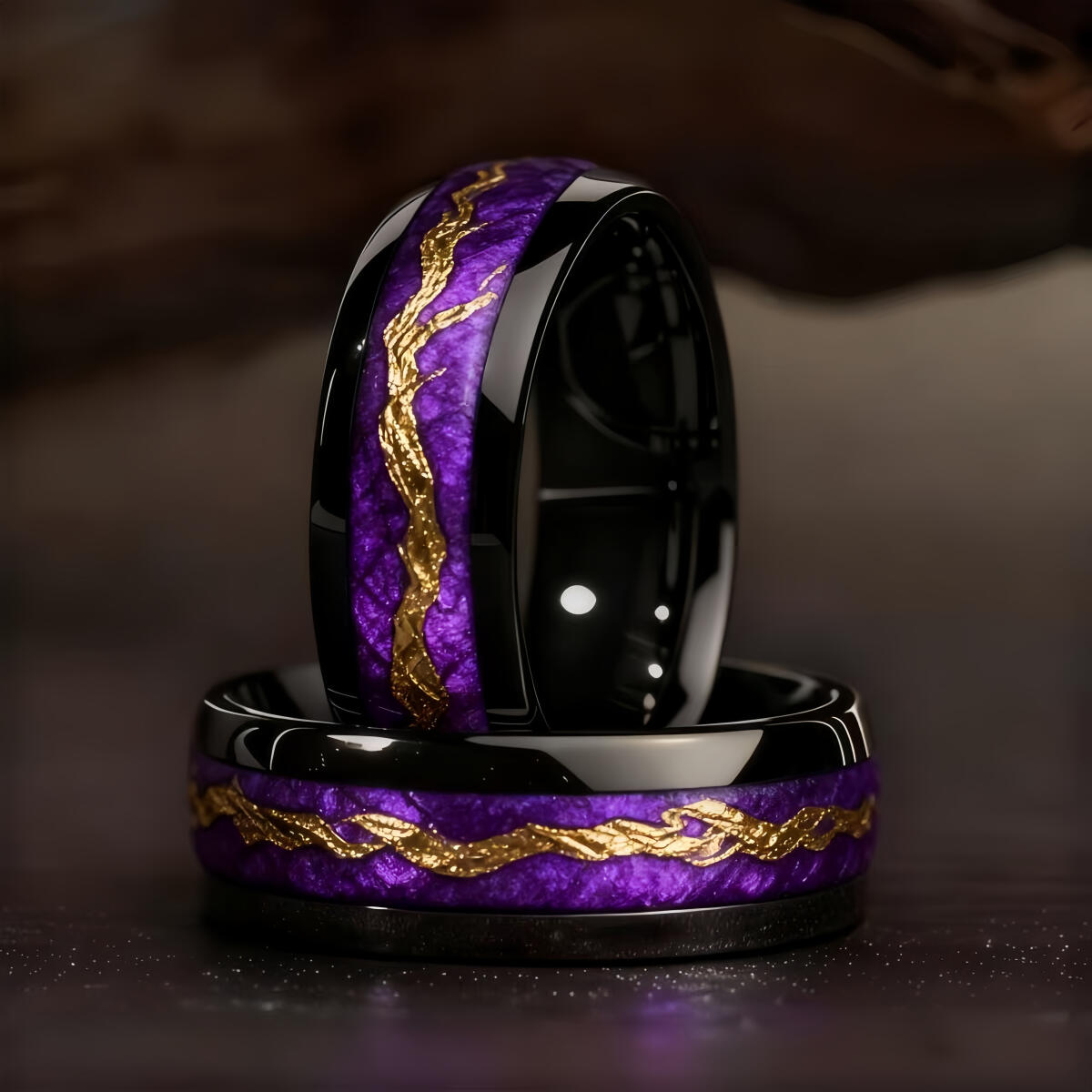 Fashion Black Men Stainless St - Gymnastic Ring Wood 评论和价格