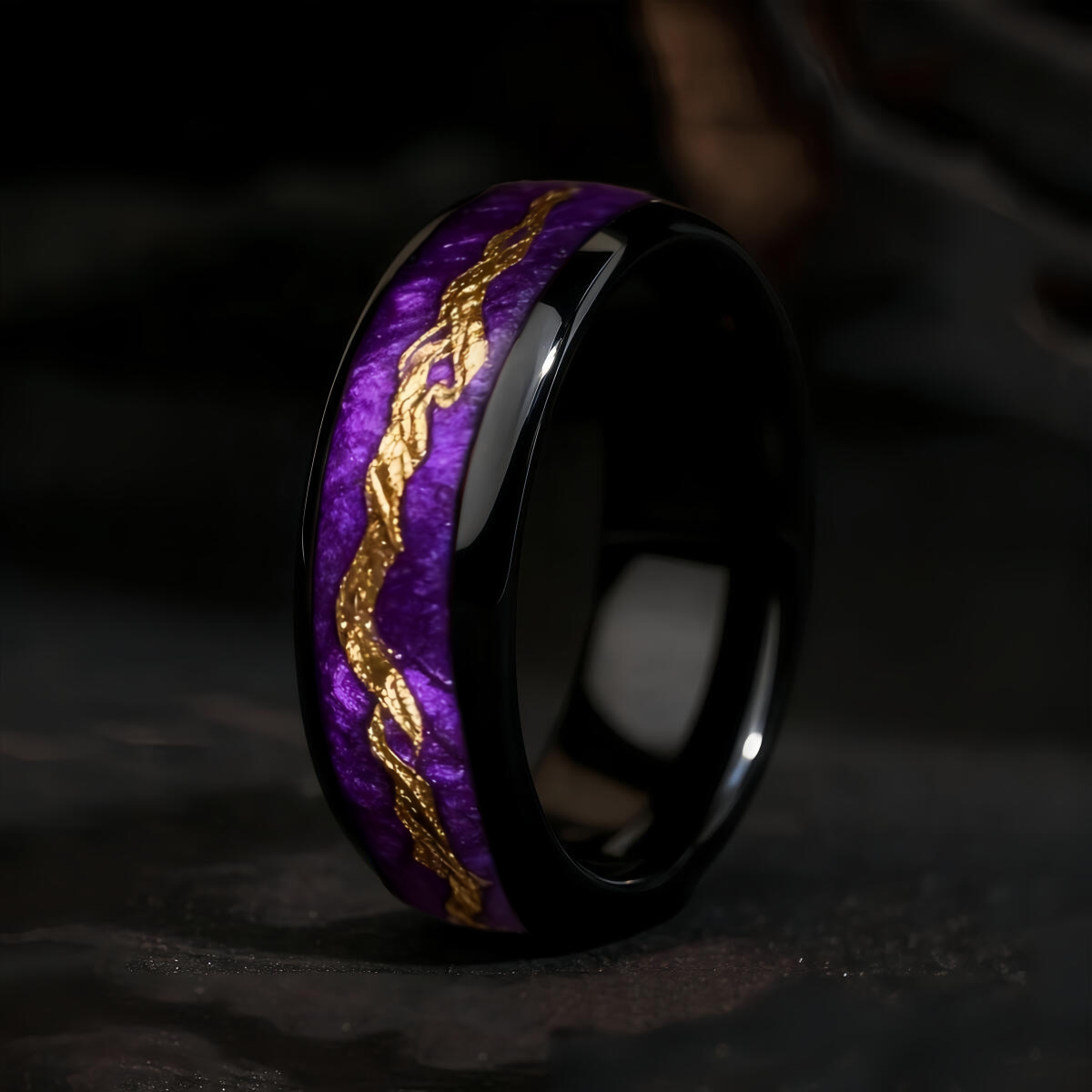 Fashion Black Men Stainless St - Gymnastic Ring Wood 评论和价格