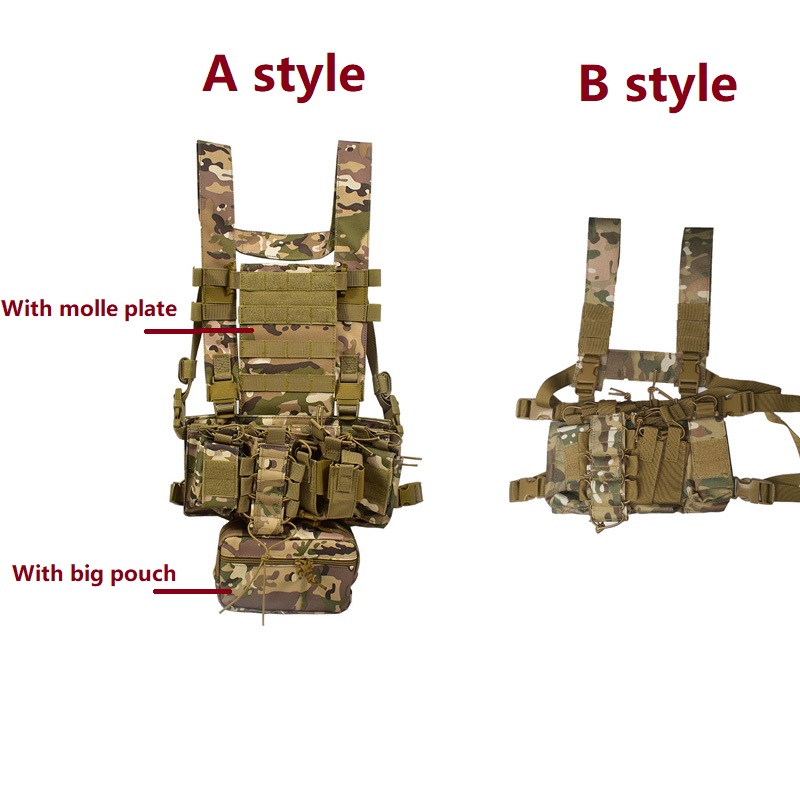 D3CR Chest Rig Vest Multicam B - Crossfit Gear Men 评论和价格