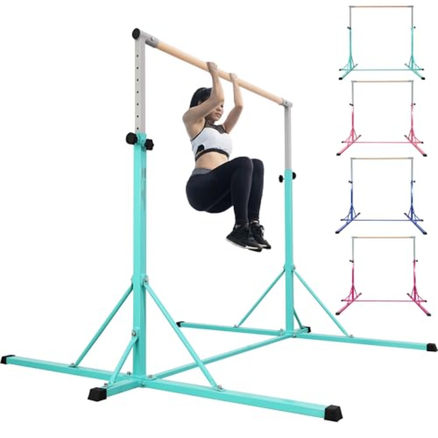 Gymnastics Bar for home gym tr - Gymnastic Ring Wood 评论和价格