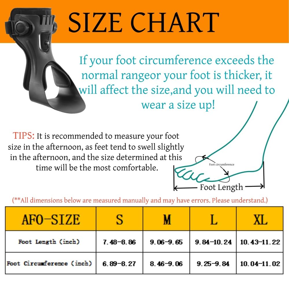 Drop Foot Brace Orthosis AFO A - Ankle Mobility Band 评论和价格